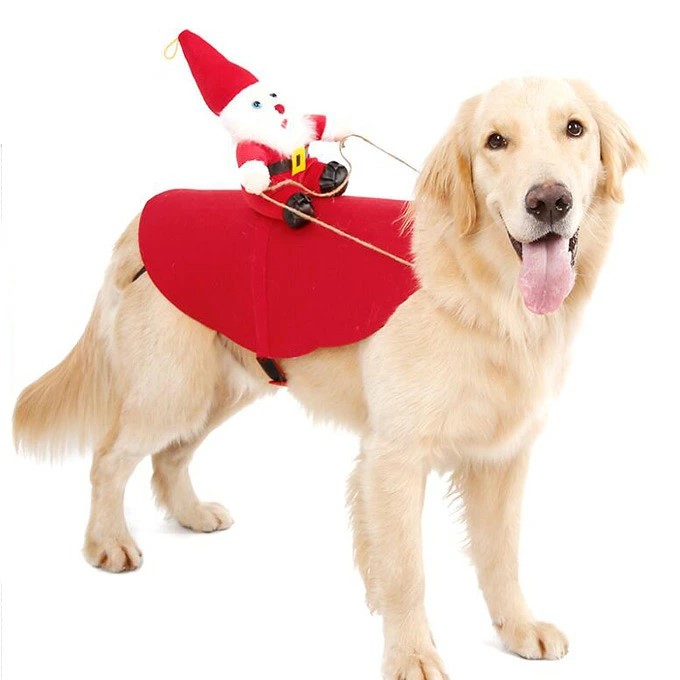 商品情報 犬服 猫服 クリスマス用品 ドッグウェア ペット用品 送料無料 犬服 猫服 クリスマス サンタ ドッグウェア キャットウェア ペット用品 ペットグッズ 小型犬 中型犬 大型犬 サンタ風コスプレ サンタ風 秋 冬 おもしろい 送料無料 商品詳細 ■カラー：写真色 ■サイズ（cm）：（1）首まわり（2）バスト（3）身長 S 20-32/32/42/24 M 30-40/40-55/30 L 32-46/48-66/40 XL 43-62/56-90/50 ■素材：フェルト ●こちらの商品は平置きで測ります、若干の誤差が生じる場合があります。 ●色合いはモニター環境により若干の誤差が出ます ●輸送上の都合で多少の汚れや傷などが付いている場合があります。ご理解をお願い致します。 ●写真はサンプルです、画面上と実物では多少色具合が異なって見える場合もございます。ご了承ください。 ●何か質問がございましたら、お気軽にメールにてご連絡ください。