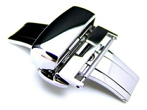 24mm TAIKONAUT Dバックル ポリッシュド プッシュボタン式 SUS316 24mm TAIKONAUT Dバックル ポリッシュド プッシュボタン式 SUS316