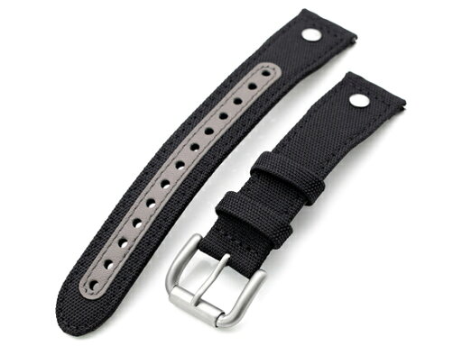 20mm HAVESTON 時計ベルト AAF ナイロン ブラック ビーズブラストバックル クイックリリース 20mm HAVESTON 時計ベルト AAF ナイロン ブラック ビーズブラストバックル クイックリリース