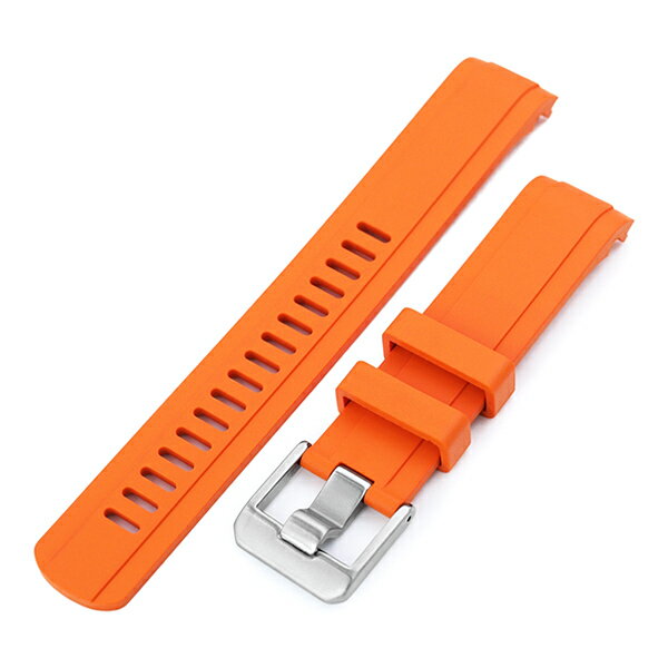 Emitta(エミッタ) 時計バンド ストーンズ 18mm ブラック (美錠:銀) ES-A18