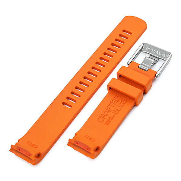 Emitta(エミッタ) 時計バンド ストーンズ 18mm ブラック (美錠:銀) ES-A18