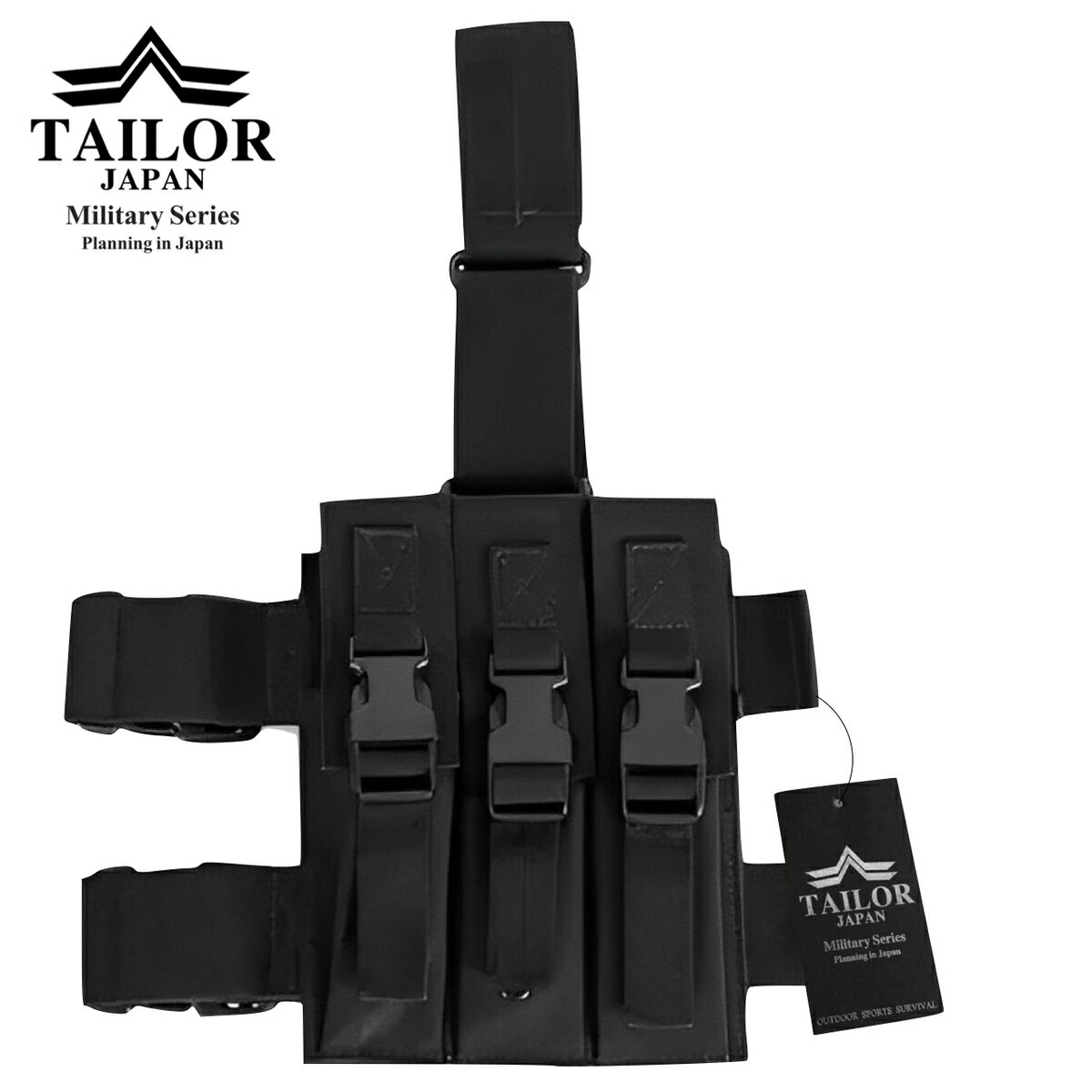 TAILOR JAPAN SMG Ϣåޥݡ MOLLE ȥץޥݡ ƥ ޥݡ ե Х MP5MP7ʤ ֥å EV-ON11-R1EM