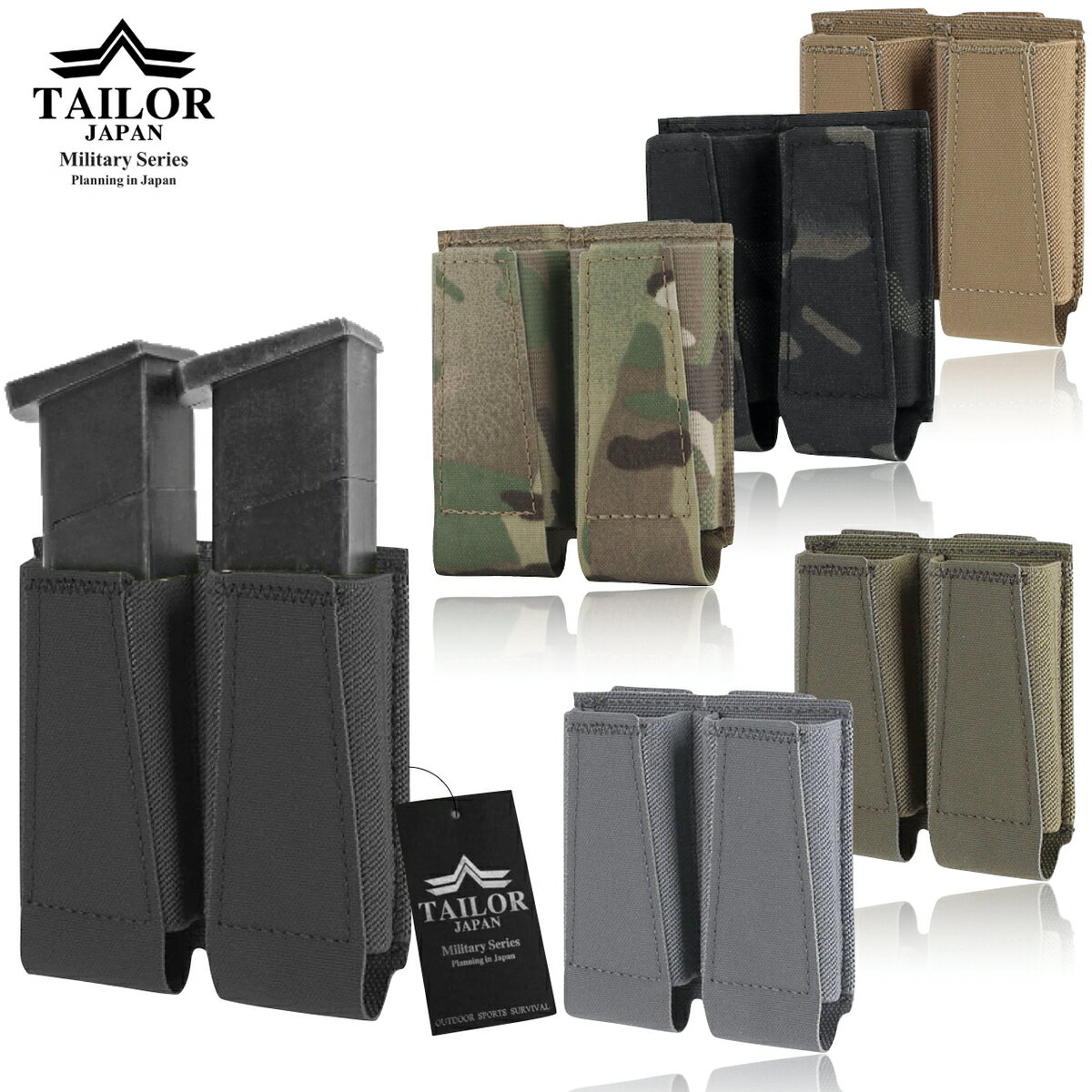 TAILOR JAPAN ϥɥ ޥݡ Х 2Ϣޥݡ ץȥå 9mm ֥륹å ʪʥ åƥ JJ-LHM5-B9R1