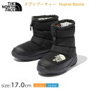 ノースフェイス THE NORTH FAC）キッズ ウィンターブーツ 子供靴　キッズ ヌプシブーティー VI NFJ51981ブ...