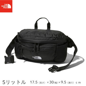 ノースフェイス ウエストバッグ スピナ NM71800 (50リットル)17.5×30×9.5cm