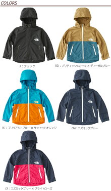 ノースフェイス(THENORTHFACE)コンパクトジャケットNPJ71604全9色キッズ・ジュニア用男の子女の子兼用モデル