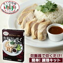 【20%OFF】【新商品】タイの台所 タイからやって来た！ カオマンガイキット 75g(箱) 2人前 チキンライス 鶏肉 米 炊飯器 タイ料理 エスニック 調味料 時短 簡単 惣菜