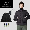 【公式】TAION (タイオン) ミリタリー ダブル ダウンジャケット ユニセックス(TAION-104WBPML-1)
