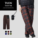 【公式】TAION (タイオン) マウンテン ライトダウンパンツ ユニセックス(TAION-131BXMT-800)