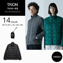 【公式】TAION（タイオン）ベーシック ハイネックWジップ インナーダウンジャケット ユニセックス (TAION-102WZ)の商品画像