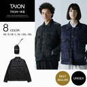 TAION（タイオン）ベーシック Gジャン ダウンジャケット ユニセックス (TAION-109GJ)