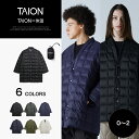 【公式】TAION(タイオン) ベーシック ハンテン ダウンカーディガン ユニセックス(TAION-101HT)