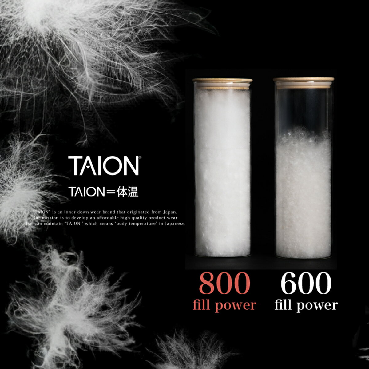 【公式】TAION (タイオン) ミリタリー クルーネック ダウンベスト-ソフトシェル メンズ レディース(TAION-004ALSBML-1)