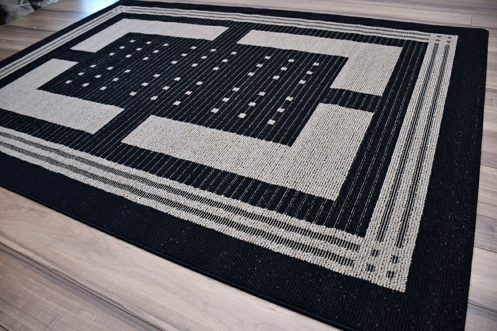 ラグ 220x250 カーペット ダイニング ラグマット 国産 抗菌 防臭 人気 モダン おしゃれ 【NNアルフィナ】 約3畳 ラグサイズ 220x250cm OSM ◇アルフィナ220×250◆ [3]