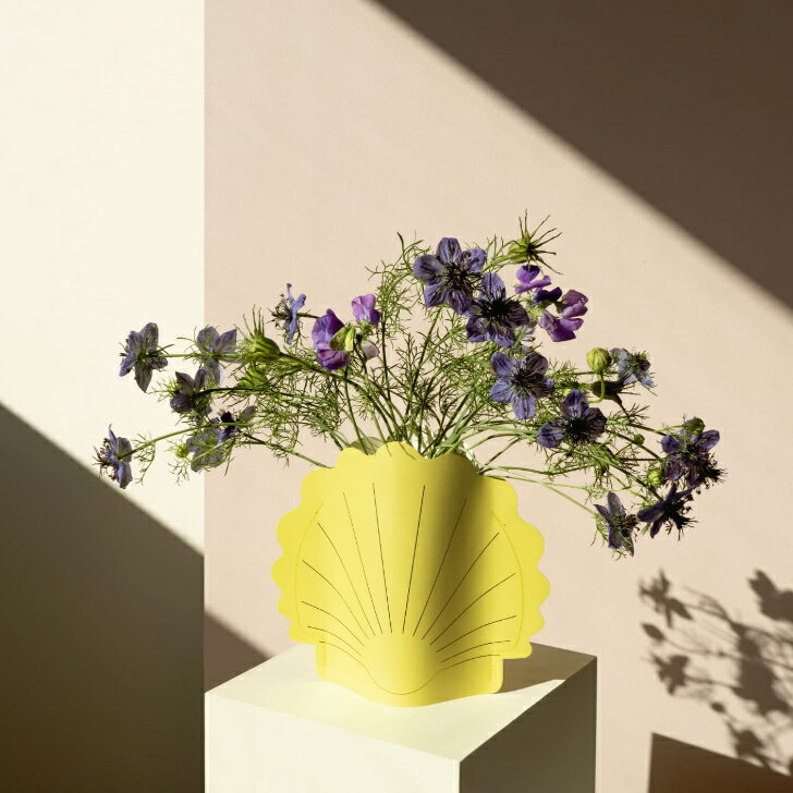 【PAPER VASE /HERAヘラ/ MYTHOLOGY COLLECTION】フラワーベース 紙 花瓶 マーメイド スペイン 地中海 おしゃれ