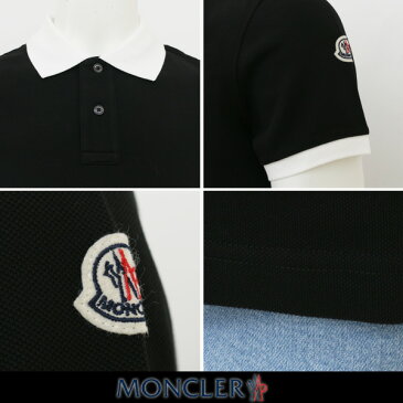 MONCLER(モンクレール)【メンズウェア】半袖ポロシャツ【ブラック】D1 091 8309850 84556