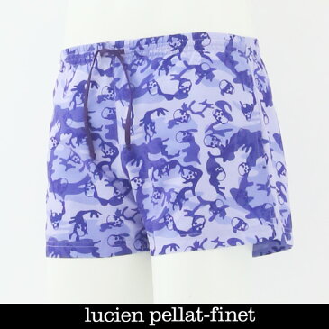 LUCIEN PELLAT-FINET(ルシアンペラフィネ）MENS 水着(スイムウェア)パープルカモフラEVH1650