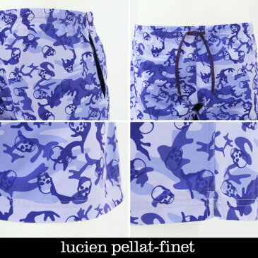 LUCIEN PELLAT-FINET(ルシアンペラフィネ）MENS 水着(スイムウェア)パープルカモフラEVH1650