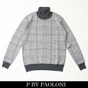 PAOLONI(パオローニ)タートルネックセーターグレー系2712M171 191753