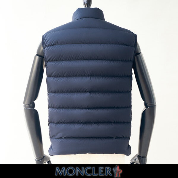 MONCLER モンクレールダウンベストネイビーメンズウェアNOIR