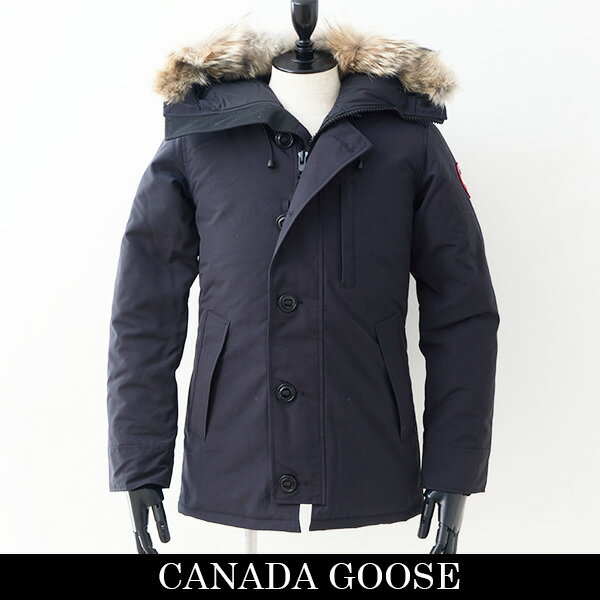 CANADA GOOSE(カナダグース)コヨーテファーフード付ダウンコートネイビー(Navy-Marione)3426MACHATEAU PARKA FUSION FIT