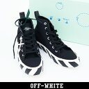 OFF-WHITE(オフホワイト)ハイカットスニーカーブラックOMIA119C99FAB0011001MID TOP SNEAKER