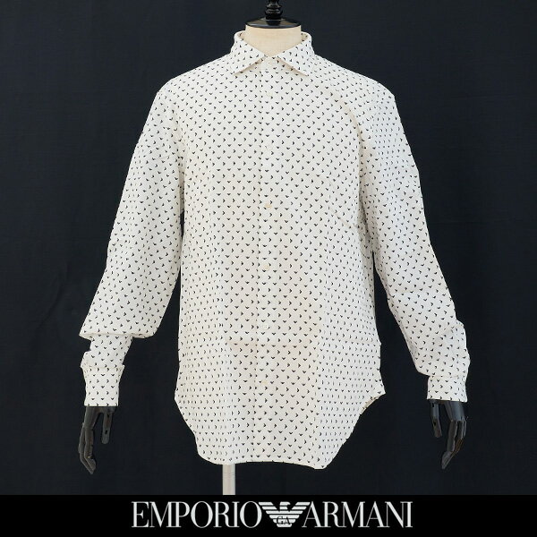 EMPORIO ARMANI エンポリオ アルマーニ カジュアルシャツホワイト 6L1C86 1NMVZ F142