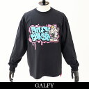 GALFY(ガルフィー)長袖 TシャツロングTシャツブラック131001