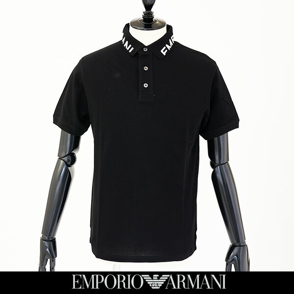 エンポリオ・アルマーニ EMPORIO ARMANI（エンポリオ アルマーニ）半袖ポロシャツブラック3R1FG4 1JTKZ