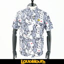 LOUDMOUTH(ラウドマウス)半袖ポロシャツレスティングパンダズ763 601