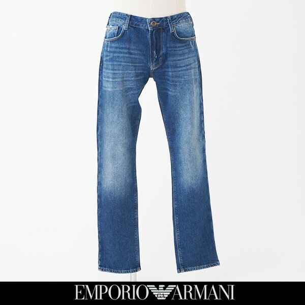 EMPORIO ARMANI(エンポリオアルマーニ)ストレッチジーンズストレッチデニムミディアムウォッシュ3R1J06 1D15Z