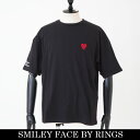 SMILEY FACE(スマイリーフェイス)半袖Tシャツブラック123415