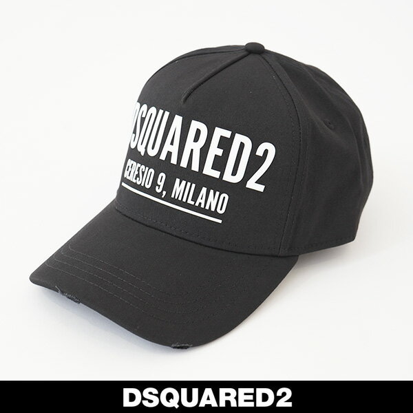 DSQUARED 2(ディースクエアード)キャップブラックS82BC0531