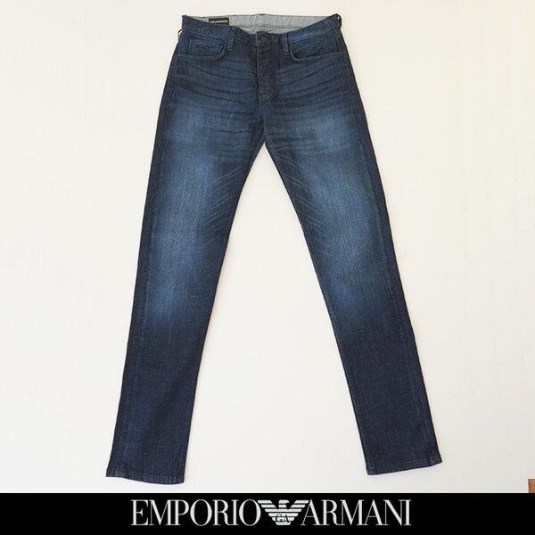 EMPORIO ARMANI(エンポリオアルマーニ)ストレッチジーンズストレッチデニムインディゴ6R1J75 1D09Z