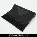 アルマーニ EMPORIO ARMANI(エンポリオ アルマーニ)ニットマフラーチャコールグレー625072 3F364 00041