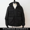 WILDERNESS EXPERIENCE（ウィルダネスエクスペリエンス)マウンテンパーカーブラック833305