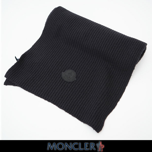 MONCLER(モンクレール)ニットマフラーブラックI2 093 3C00009 M2739