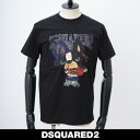 Dsquared(ディースクエアード)半袖TシャツCOOL FIT T-SHIRTブラックS74GD1262 S23009