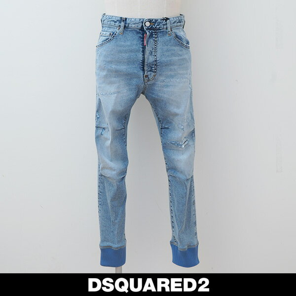 【国内正規品】DSQUARED2(ディースクエアード)ダメージ加工ジーンズS74KB0868