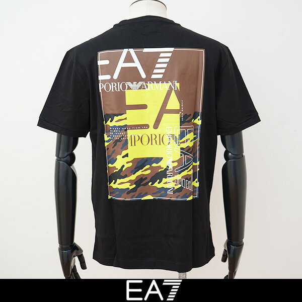EMPORIO ARMANI（エンポリオ アルマーニ）半袖Tシャツブラック3DPT12 PJ78Z