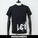 Dsquared(ディースクエアード)半袖TシャツブラックS79GC0086