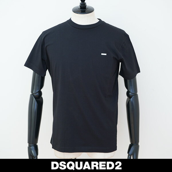 Dsquared(ディースクエアード)半袖TシャツブラックS74GD1253