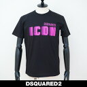 Dsquared(ディースクエアード)半袖TシャツブラックS79GC0082