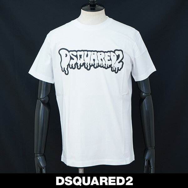 Dsquared(ディースクエアード)半袖TシャツホワイトS74GD1221