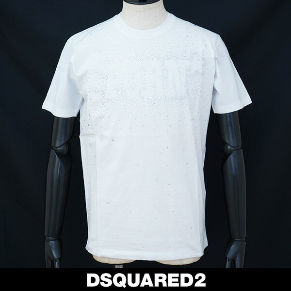 Dsquared(ディースクエアード)半袖TシャツホワイトS71GD1409 S23009
