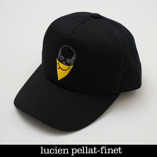lucien pellat-finet ルシアンペラフィネ キャップブラック213 39901 lucien pellat-finet ルシアンペラフィネ キャップブラック213 39901