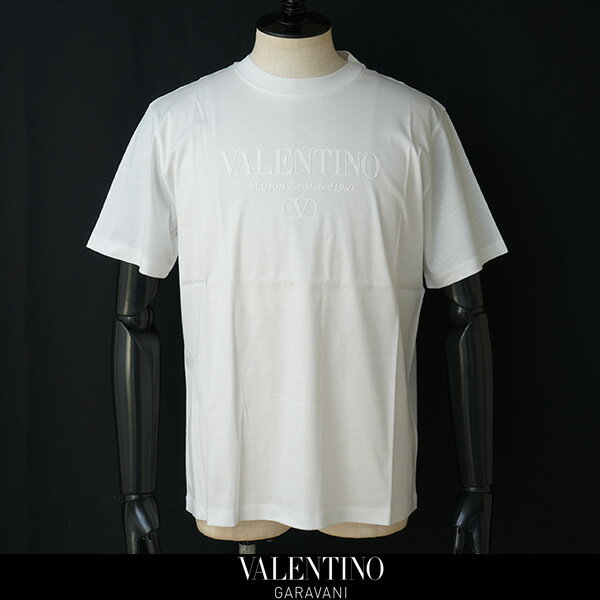 Valentino(ヴァレンティノ・ガラヴァーニ)半袖Tシャツホワイト5V3MG08YA8B