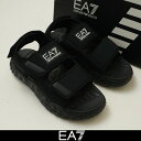EMPORIO ARMANI(エンポリオアルマーニ)サンダルブラックXBR004 XK449