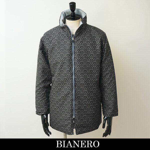 BIANERO(ビアネロ) 中綿ジャンバー中綿ブルゾンブラック系245 1071