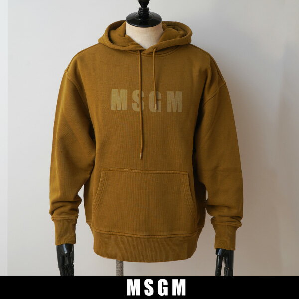MSGM(エムエスジーエム)パーカーカーキ3940MM97SE 257586のサムネイル